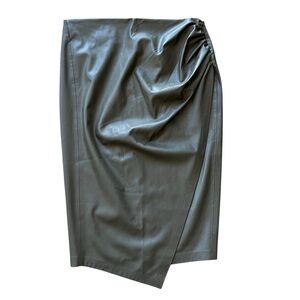 Jason Wu Faux Leather Asymmetrical Skirt